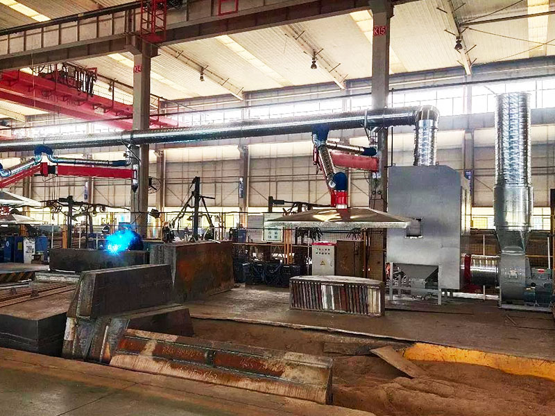 國(guó)內(nèi)某磁電設(shè)備企業(yè)車(chē)間焊接除塵